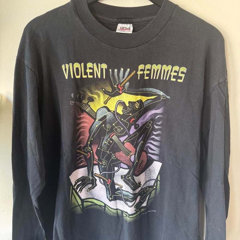 Vintage 1994 Violent Femmes Tour Long Sleeve T-Shirt